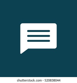 chat, speech, comment, chatting icon on blue background