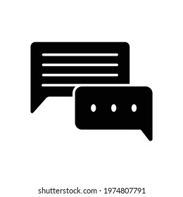 chat, speech, talk icon vector illustratiion