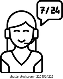 Icono, logotipo o símbolo de asistencia en chat