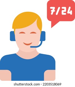 Icono, logotipo o símbolo de asistencia en chat