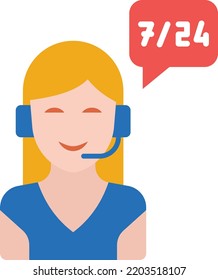 Chat-Support-Symbol, Logo oder Symbol