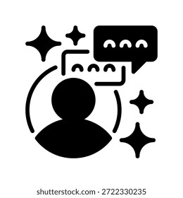 Chat Support Line Icon, Outline Symbol for Live Assistance, Customer Help, Real-time Consultation, Support Service, and Agent Communication. Vector Sign Icon.