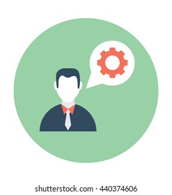 Chat Support Vector Icon