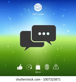 Chat symbol icon