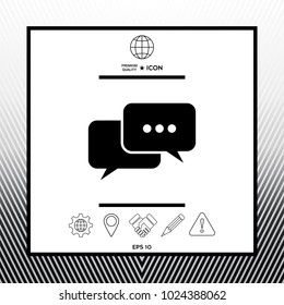Chat symbol icon