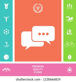 Chat symbol icon