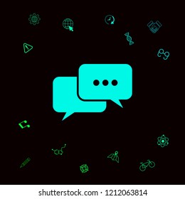 Chat symbol icon