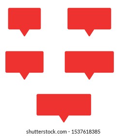  Chat symbol  vector. chat icon set