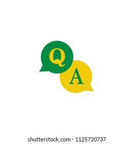 Chat System Support Logo Icon Design