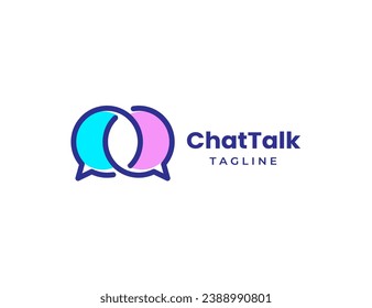 Chat-Talk-Consulting-Logo-Design-Symbol