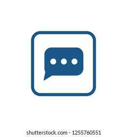 Chat talk icon sign symbol