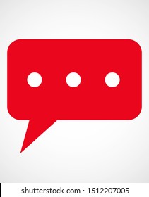 Chat, talk icon vector illustration EPS10. Communication concept