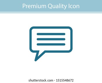 Chat, talk icon vector illustration EPS10. Communication concept