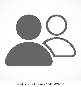 Chat, talk icon vector illustration EPS10. Communication concept