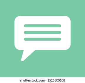 Chat, talk icon vector illustration EPS10. Communication concept