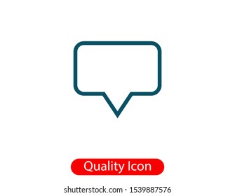 Chat, talk icon vector illustration EPS10. Communication concept