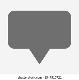 Chat, talk icon vector illustration EPS10. Communication concept