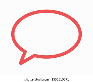 Chat, talk icon vector illustration EPS10. Communication concept