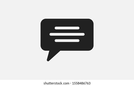 Chat, talk icon vector illustration EPS10. Communication concept