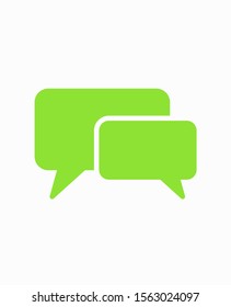 Chat, talk icon vector illustration EPS10. Communication concept