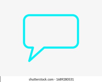 Chat, talk icon vector illustration EPS10. Communication concept