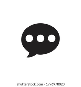 chat talk icon vector sign