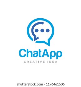 Chat Talk Logo template