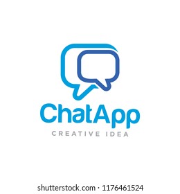 Chat Talk Logo template