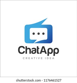 Chat Talk Logo template