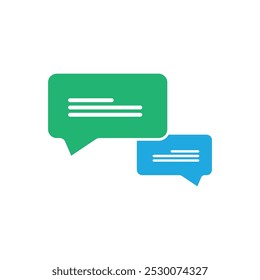 Símbolo de Vector de logotipo perfecto de píxeles de conversación de chat