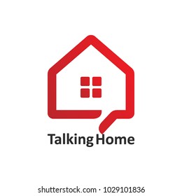 Chat Talking Home logo icon