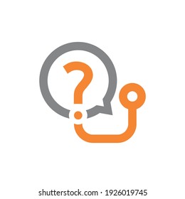 chat tech logo design eps