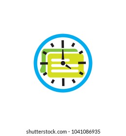Chat Time Logo Icon Design