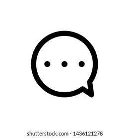 Chat, typing, sms, message Icon