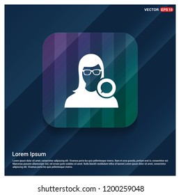 Chat user icon. - Free vector icon