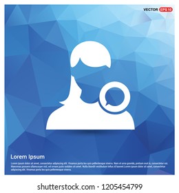 Chat user icon. - Free vector icon