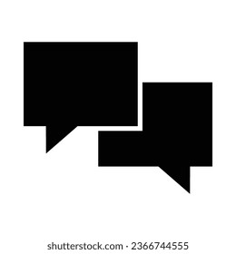 Chat Vector Glyph Icon For Personal And Commercial Use.
