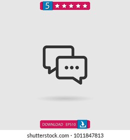 chat vector icon