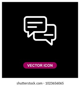 Chat Vector Icon
