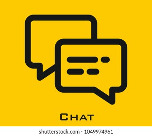 Chat Vector Icon