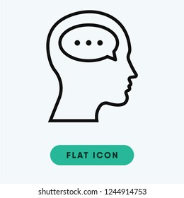 Chat vector icon