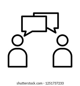 Chat vector icon
