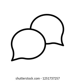 Chat vector icon