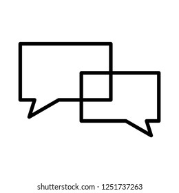 Chat vector icon