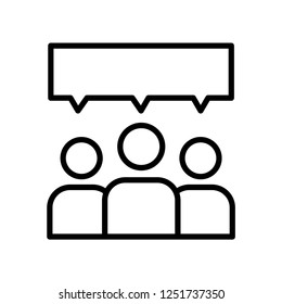 Chat vector icon