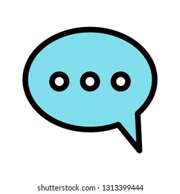 Chat Vector Icon
