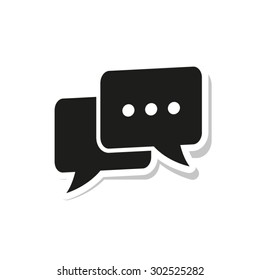 Chat - vector icon