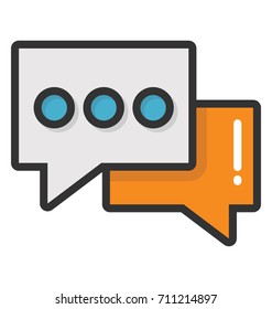 Chat Vector Icon