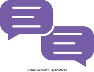 Chat vector icon. Can be used for printing, mobile and web applications.