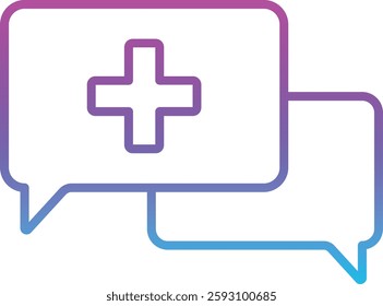 Chat vector icon. Can be used for printing, mobile and web applications.